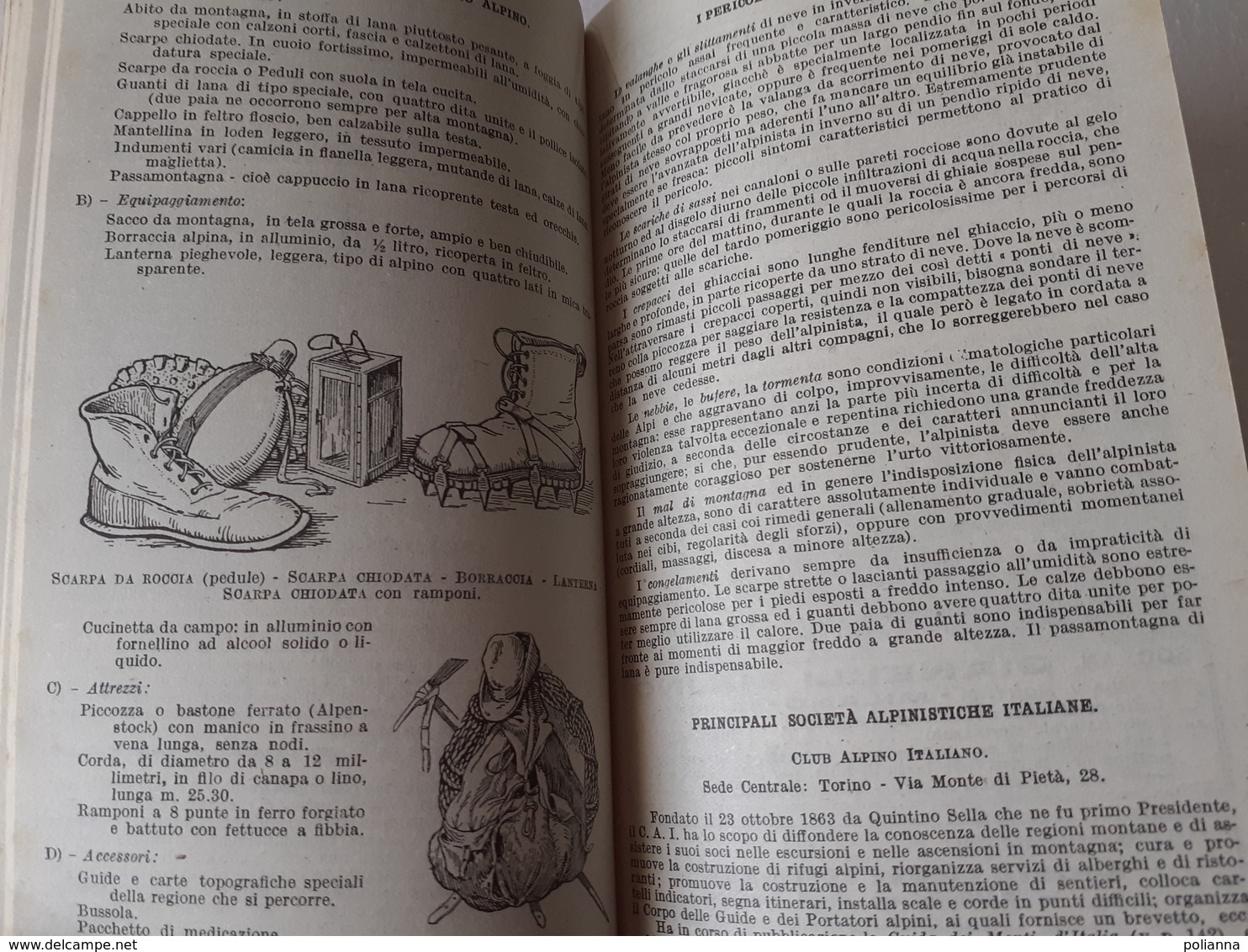 M#0W72 ANNUARIO GENERALE 1922 Touring Club It./MOTO SUPER FRERA/GARELLI/AUTO/AVIAZIONE/EQUIPAGGIAMENTO ALPINO - Tourisme, Voyages