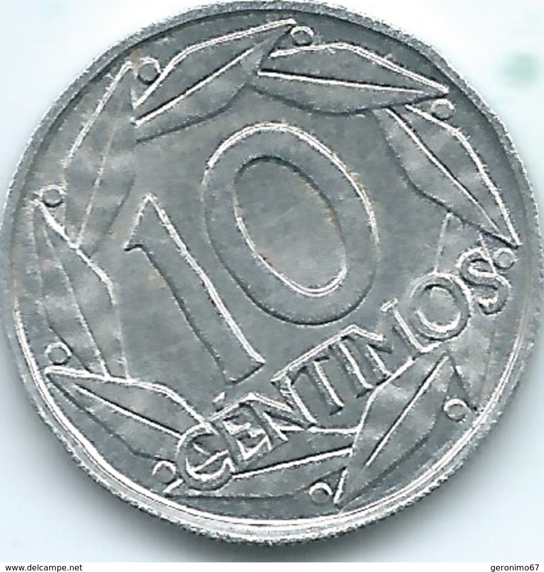 Spain - Regency - 1959 - 10 Centimos - KM790 - Collections