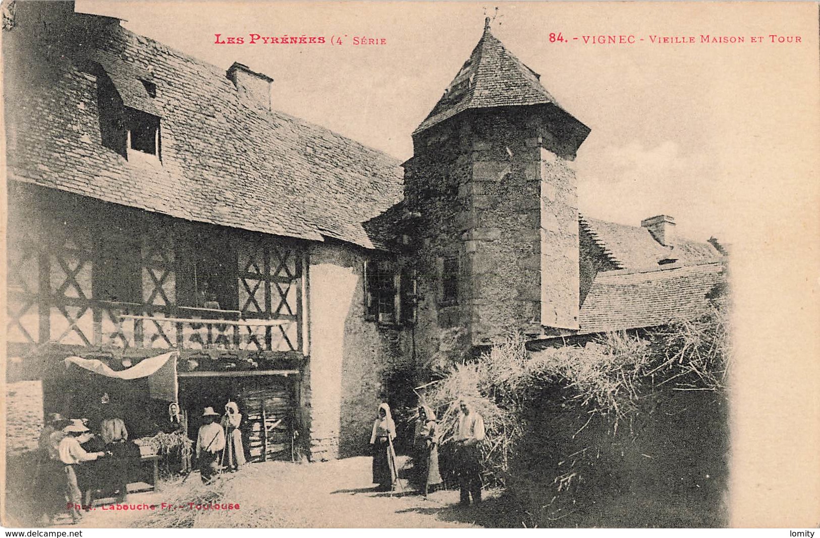 65 Vignec Vieille Maison Et Tour - Vielle Aure