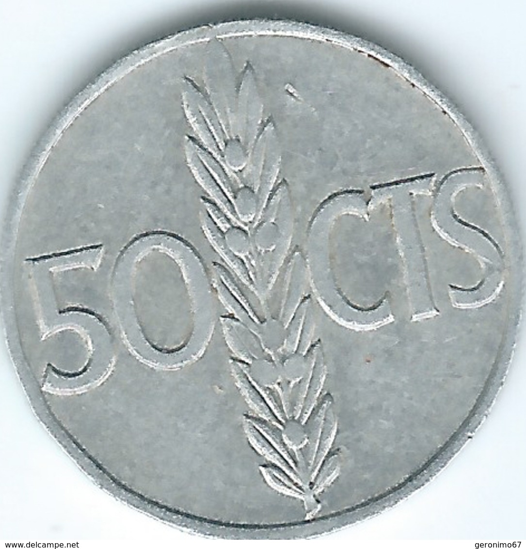 Spain - Regency - 1966 - 50 Centimos - KM795 - Collections