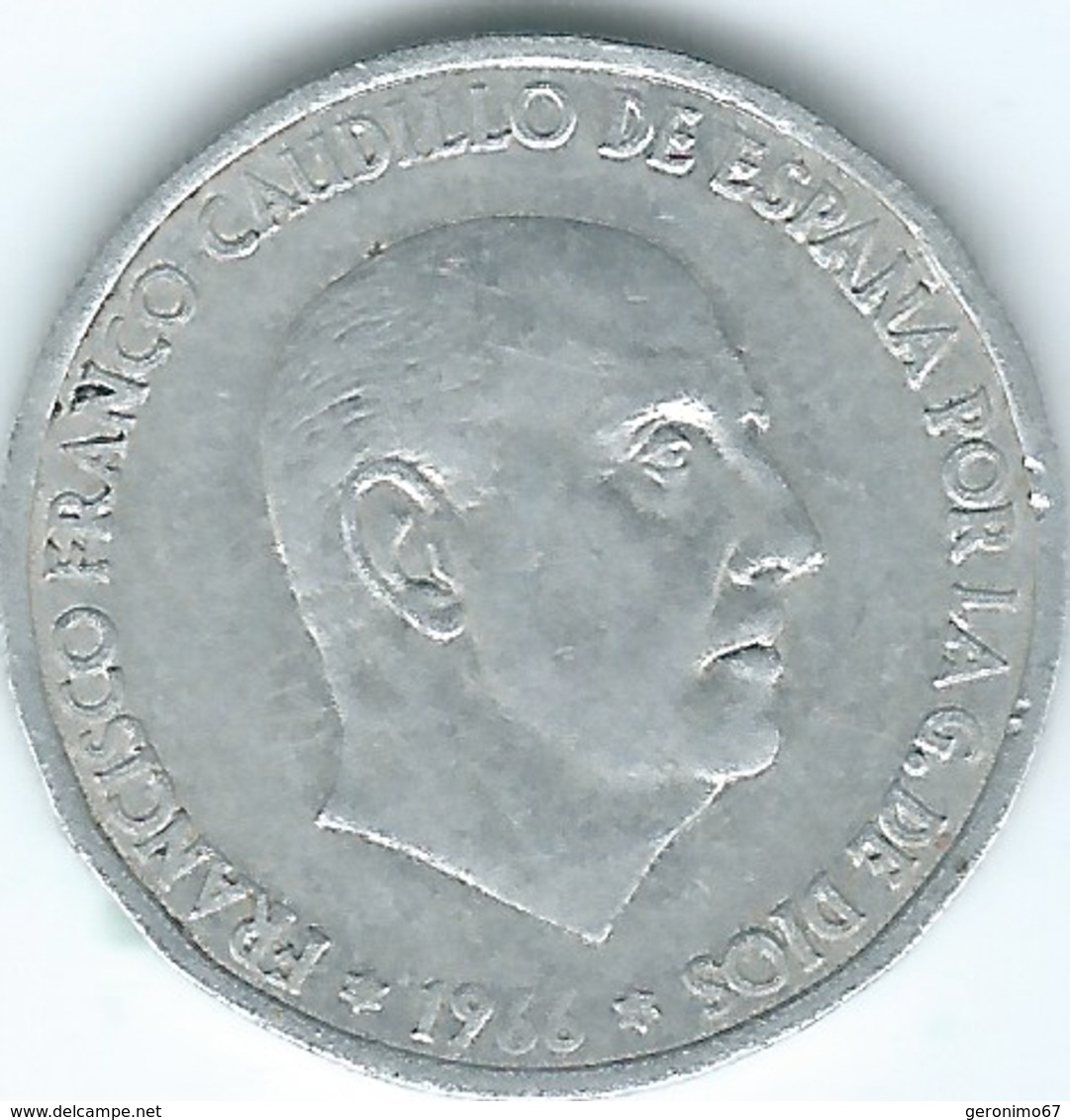 Spain - Regency - 1966 - 50 Centimos - KM795 - Colecciones