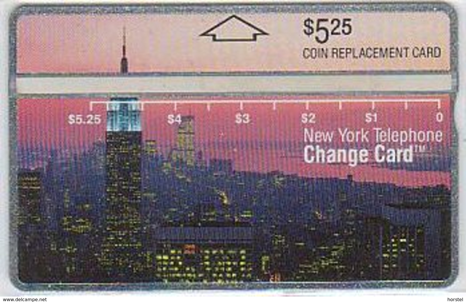 USA NYNEX NL-05 NYC By Night , White Letters, 210B, Mint - [1] Hologrammkarten (Landis & Gyr)