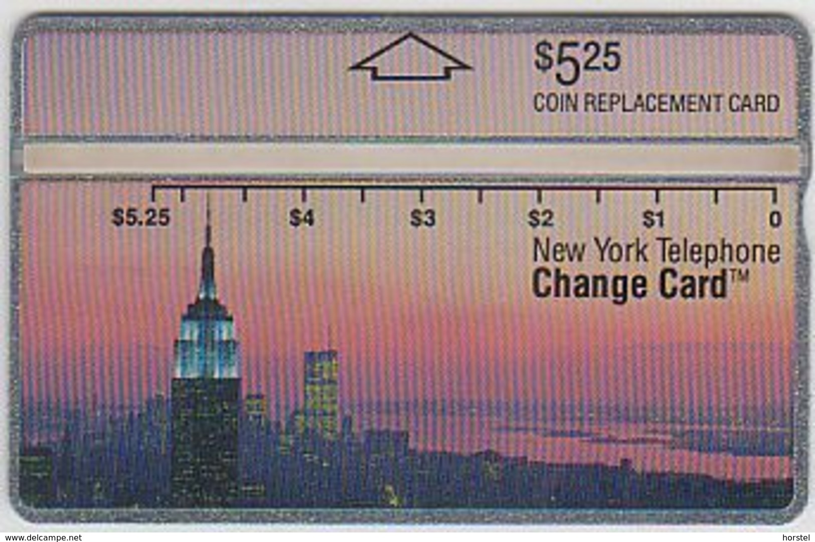 USA NYNEX NL-06 NYC By Night , Black Letters, 212A, Mint - [1] Holographic Cards (Landis & Gyr)
