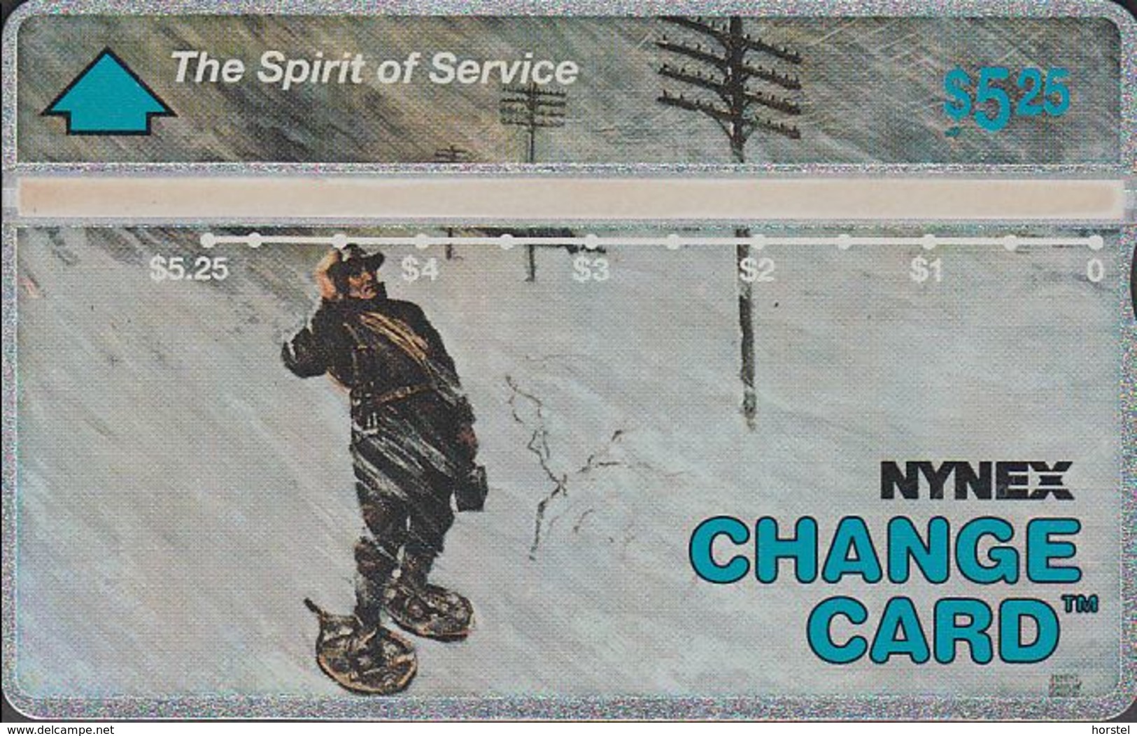 USA NYNEX NL-19 NYC The Spirit Of Service , 401A Mint - - [1] Hologramkaarten