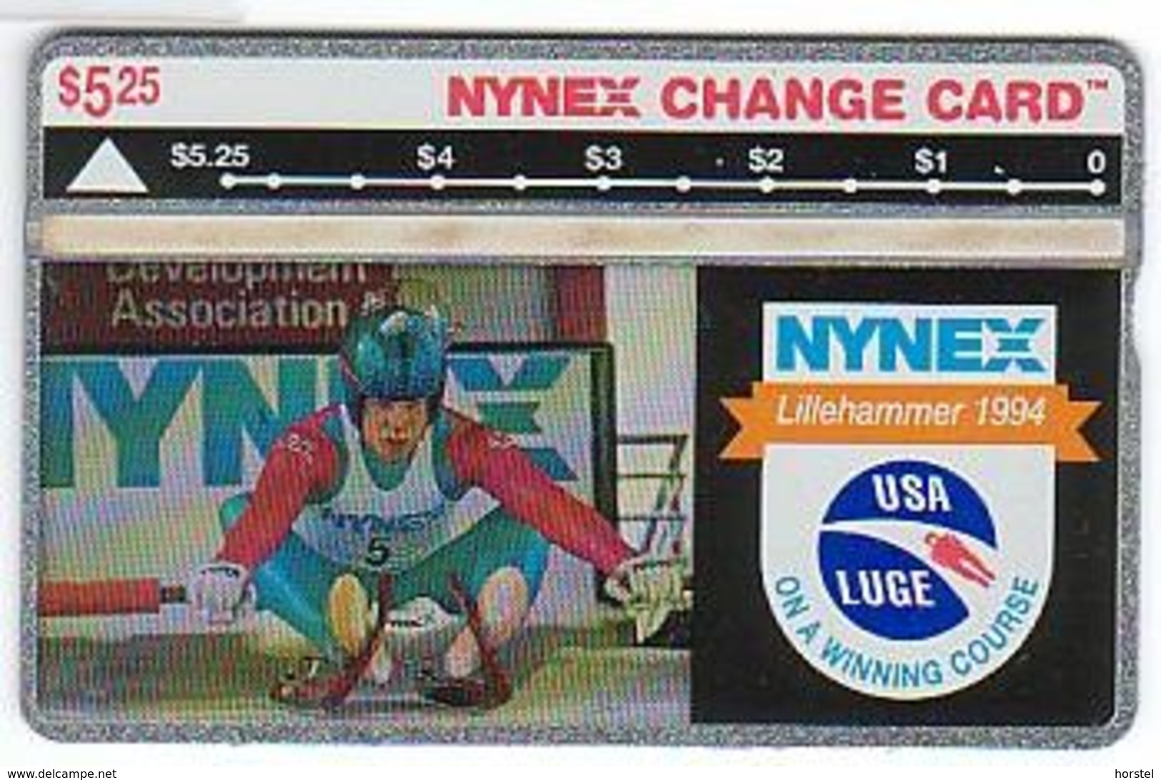 USA NYNEX NL-20 Lillehammer Olympia , 401A Mint - - [1] Tarjetas Holográficas (Landis & Gyr)