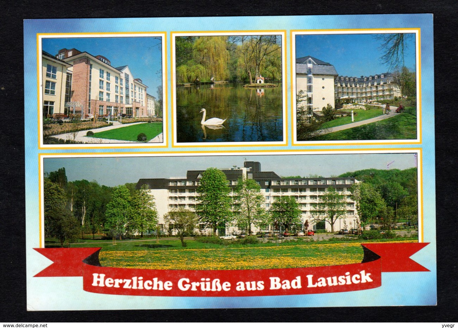 Allemagne - Herzliche Grübe Aus BAD LAUSICK - Sachsen - Kurhotel  ( Hôtel ) - Bad Lausick