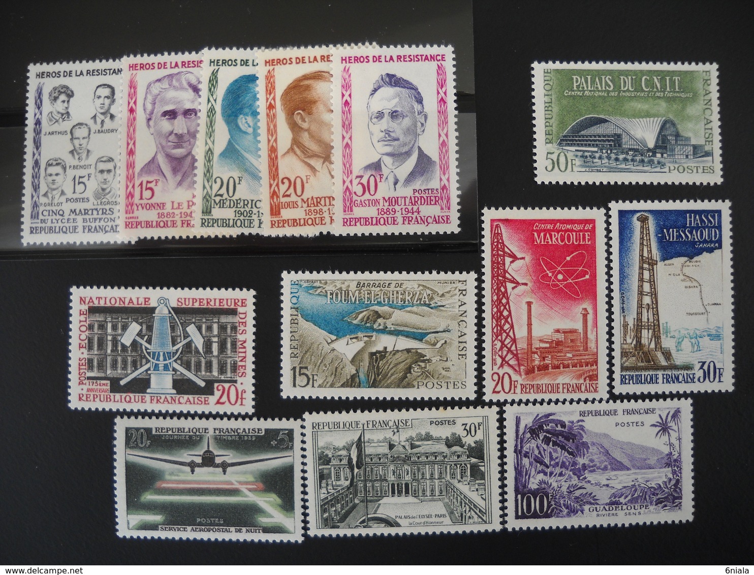 1336  FRANCE Timbres NEUF**  Côte 48 Euros Compris Entre N° 1192 Et 1206 1194 1196 1198 1199 1200 1201 1202  Etc - Neufs