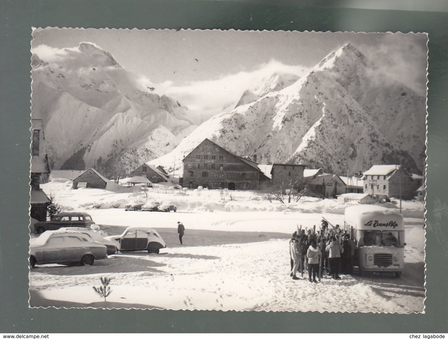 CP (38) Alpe-de-Venosc - Autobus "le Trans'Alp"  -  Photo P. Michel - Other & Unclassified