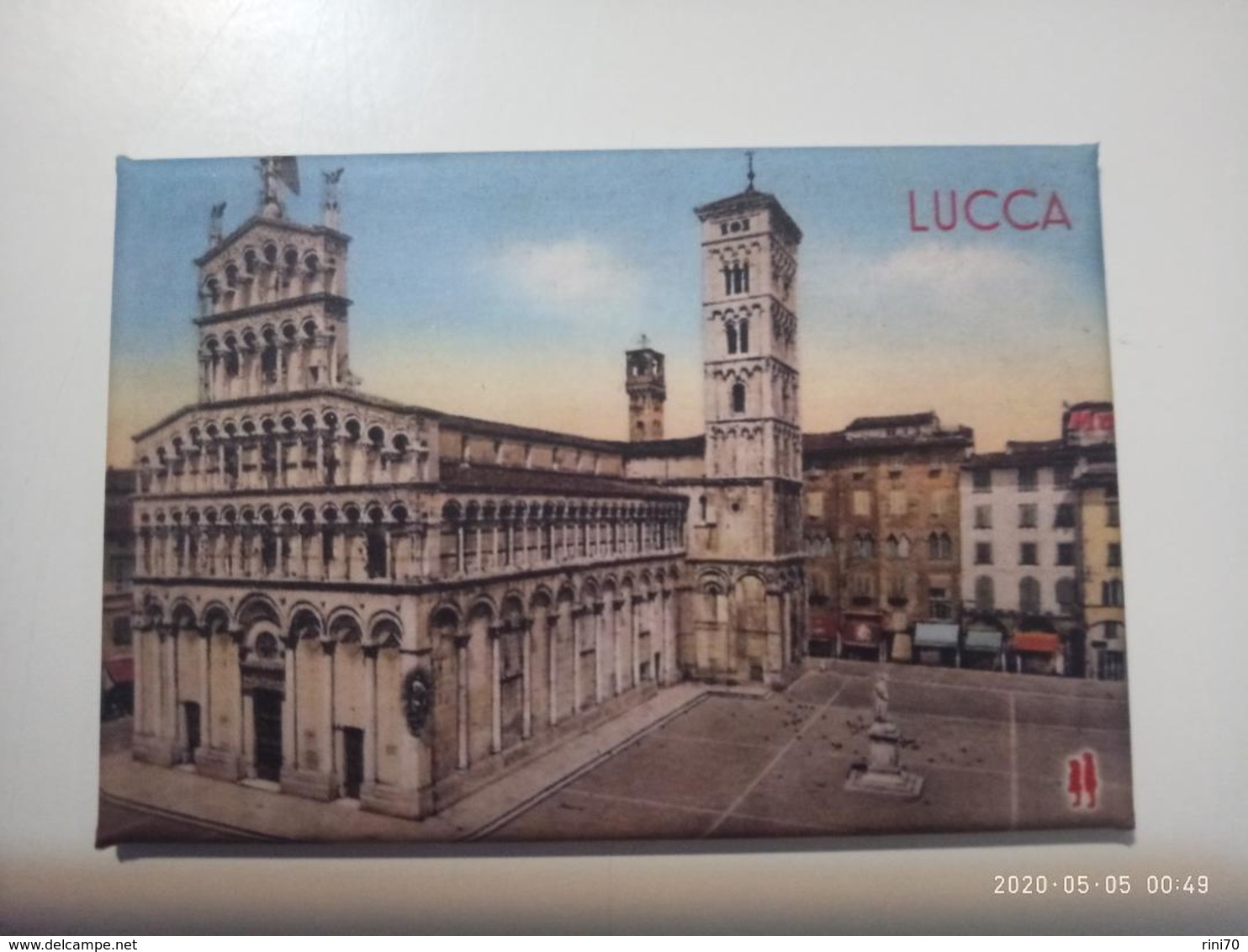 1 CALAMITA Magnete Da Frigo Magnet Aimant  LUCCA  Duomo 78x53 Mm  Foto Velluto Opaco  NEW Nuovo - Toerisme