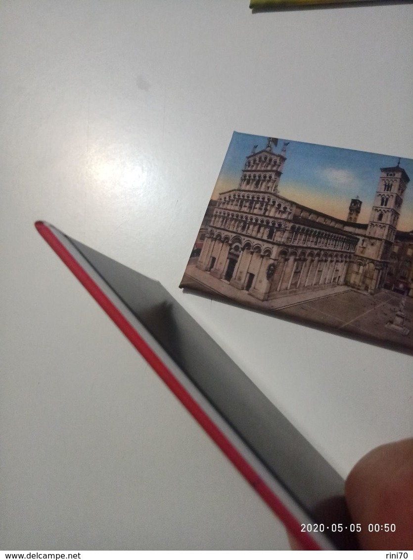 1 CALAMITA Magnete Da Frigo Magnet Aimant  LUCCA  Duomo 78x53 Mm  Foto Velluto Opaco  NEW Nuovo - Toerisme