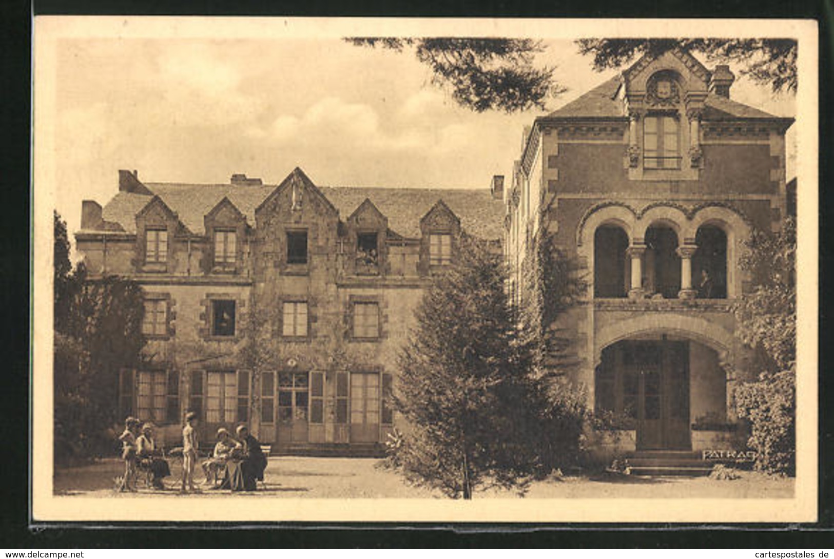 CPA Le Poliguen, Maison Saint-René, Vue Du Bâtiment - Autres & Non Classés