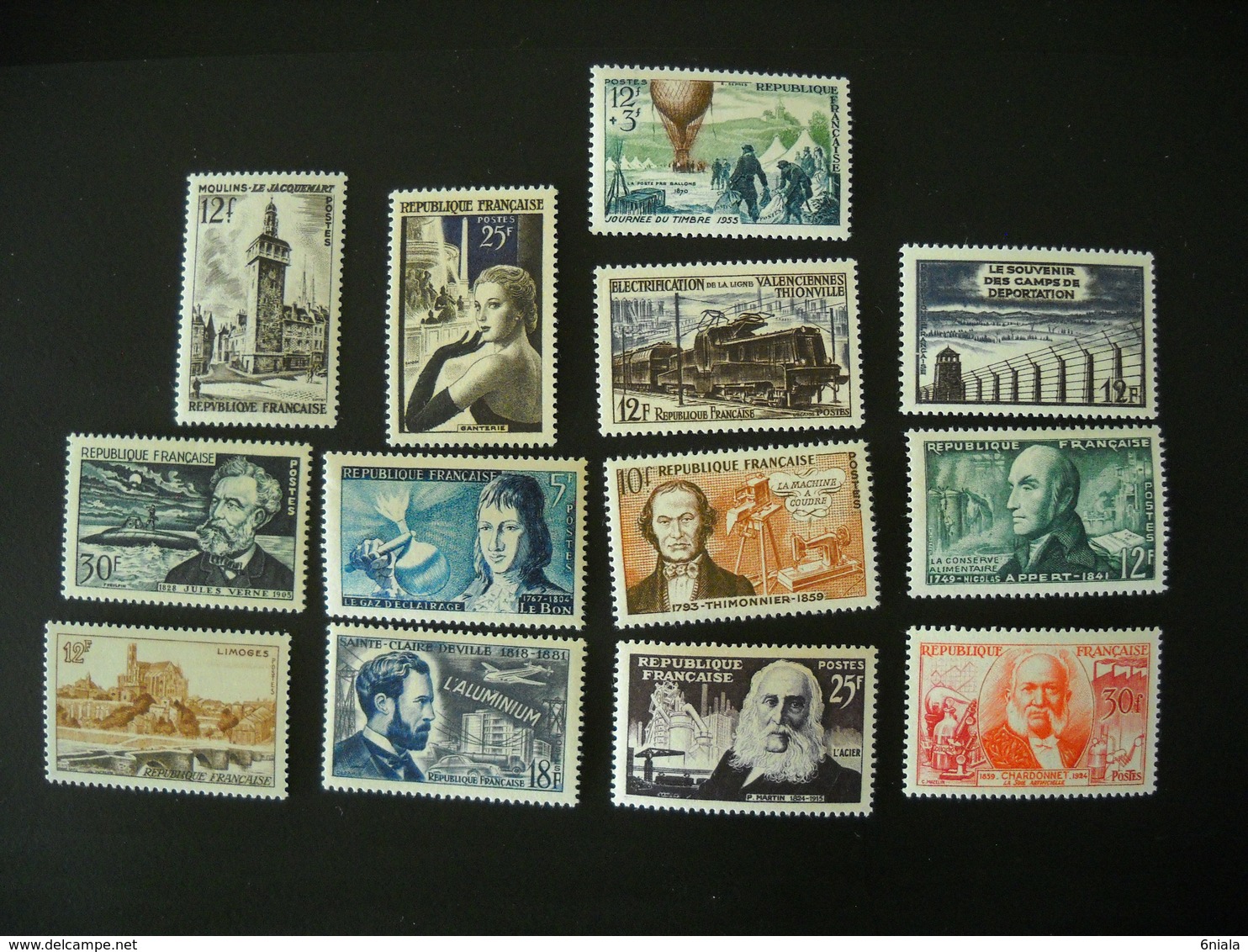 1343  FRANCE Timbres NEUFS**  Côte 38 Euros  Entre 1012 Et 1026 1013 1014 1015 1016 1017 1018 1019 1020 1023 1024 1025 - Neufs