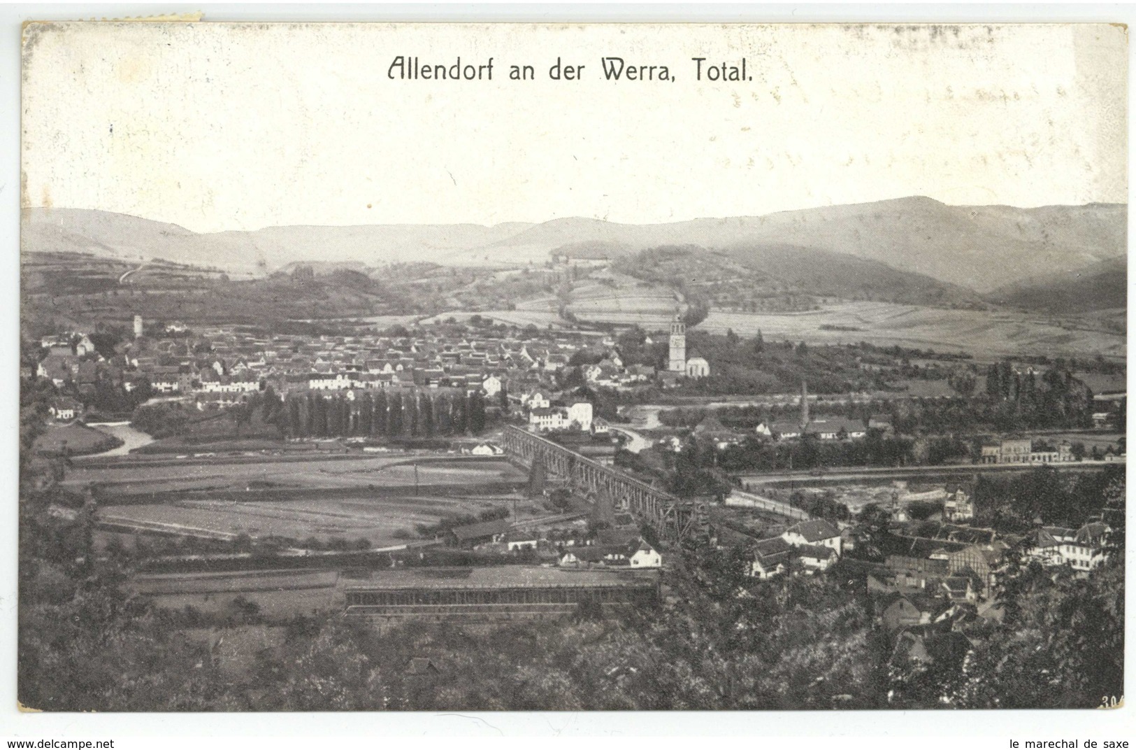 Ansichtskarte Allendorf An Der Werra 1909 Nach Bemerode - Bad Sooden-Allendorf