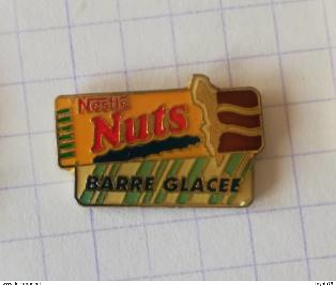 Pin's - NUTs Barre Glacée - Alimentation