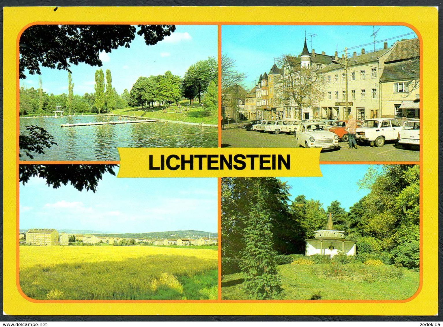 D5966 - TOP Lichtenstein - Verlag Bild Und Heimat Reichenbach DDR - Lichtenstein