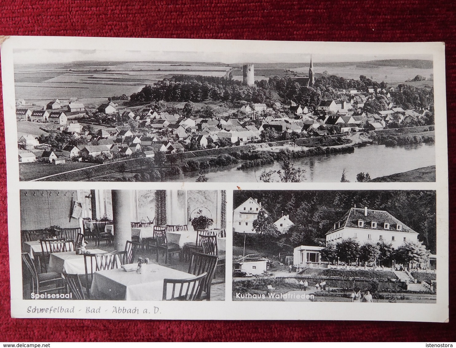 GERMANY / BAD ABBACH - SCHWEFELBAD / KURHAUS WALDFRIEDEN / 1955 - Bad Abbach