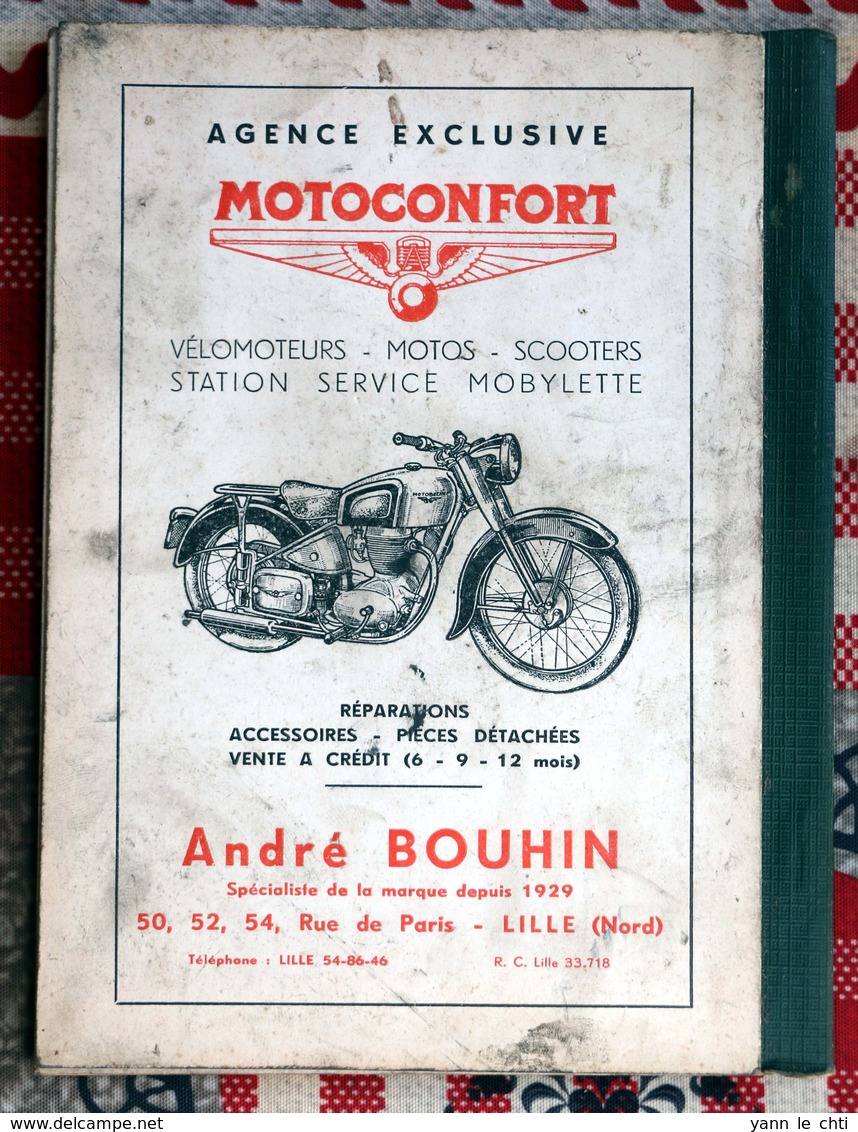 Revue De La Moto   Motobecane Motoconfort Culbutées 125 Cm3 Et 175 Cm3  Bouhin Lille Nord - Supplies And Equipment