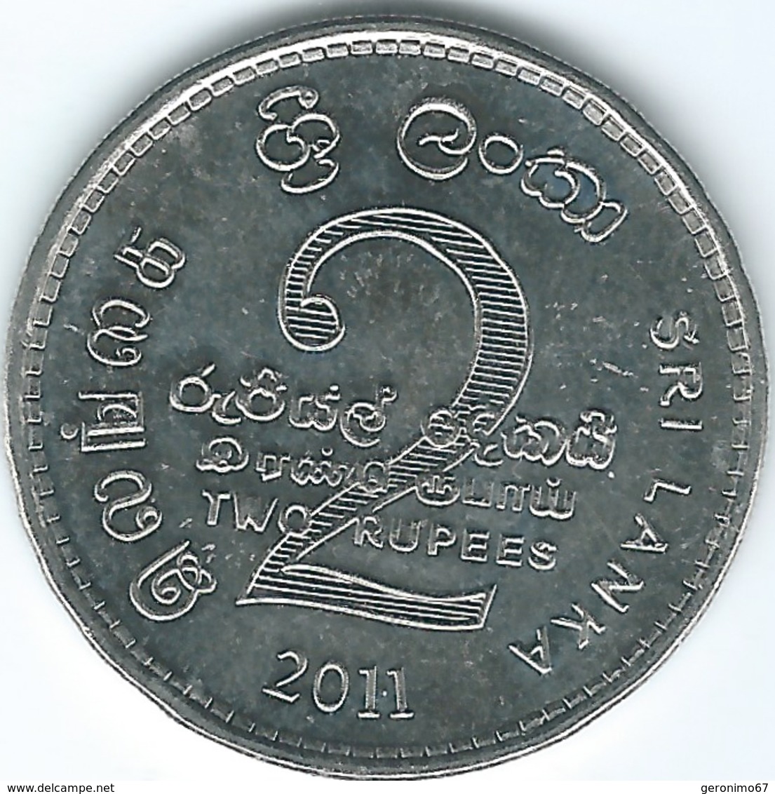 Sri Lanka - 2 Rupees - 2011 - Air Force Anniversary - KM184 - Sri Lanka