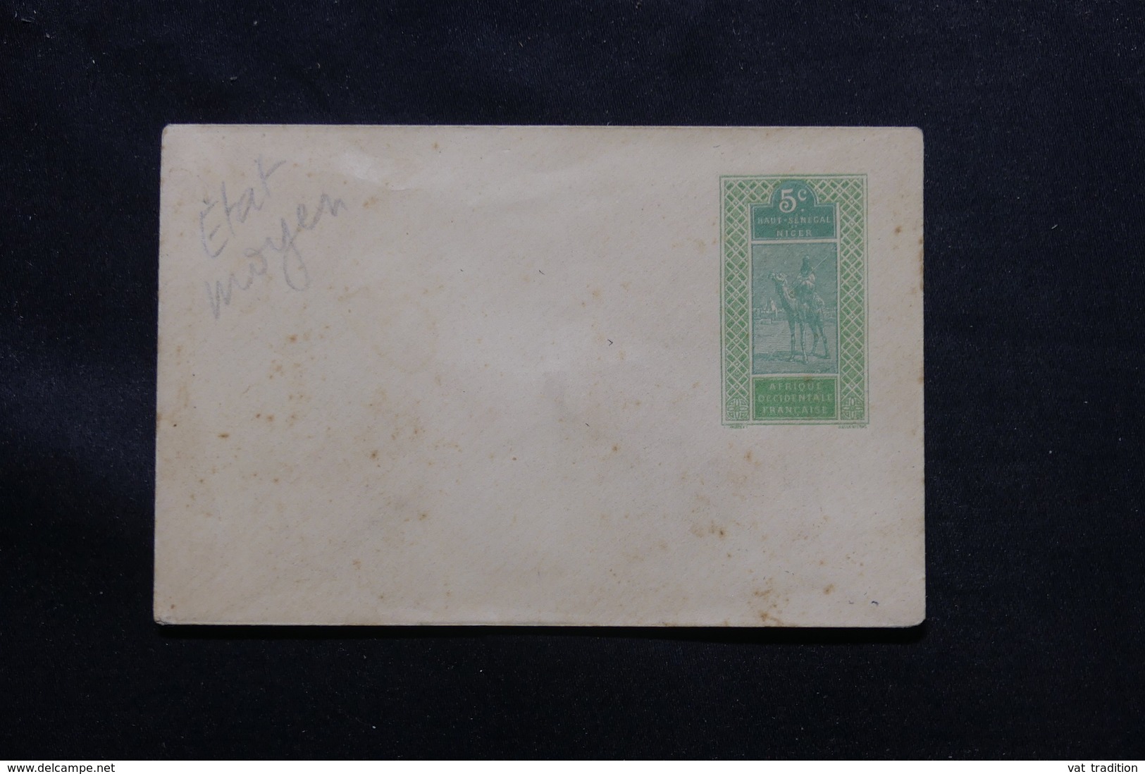 HAUT SÉNÉGAL ET NIGER - Entier Postal ( Enveloppe ) Au Type Méhariste, Non Circulé - L 60249 - Cartas & Documentos