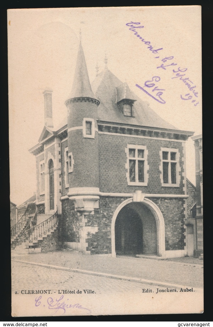 CLERMONT   L' HOTEL DE VILLE - Thimister-Clermont