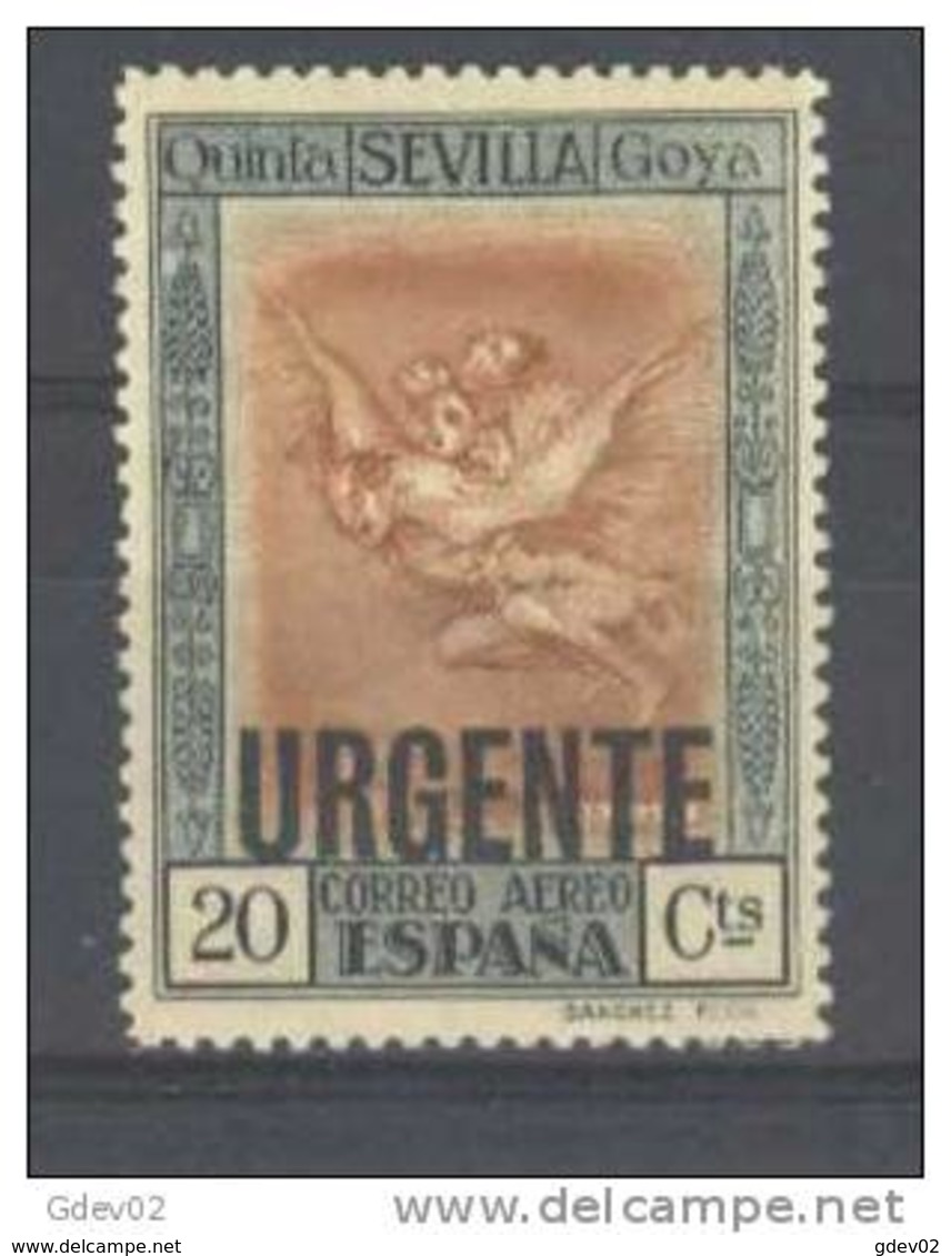 ES530-LAB058TEUESPCORRURG.Spain.Espa Gne.PINTURA.Aguafuertes    De GOYA  1930 (Ed 530*) Nuevo, Con Charnela - Correo Urgente