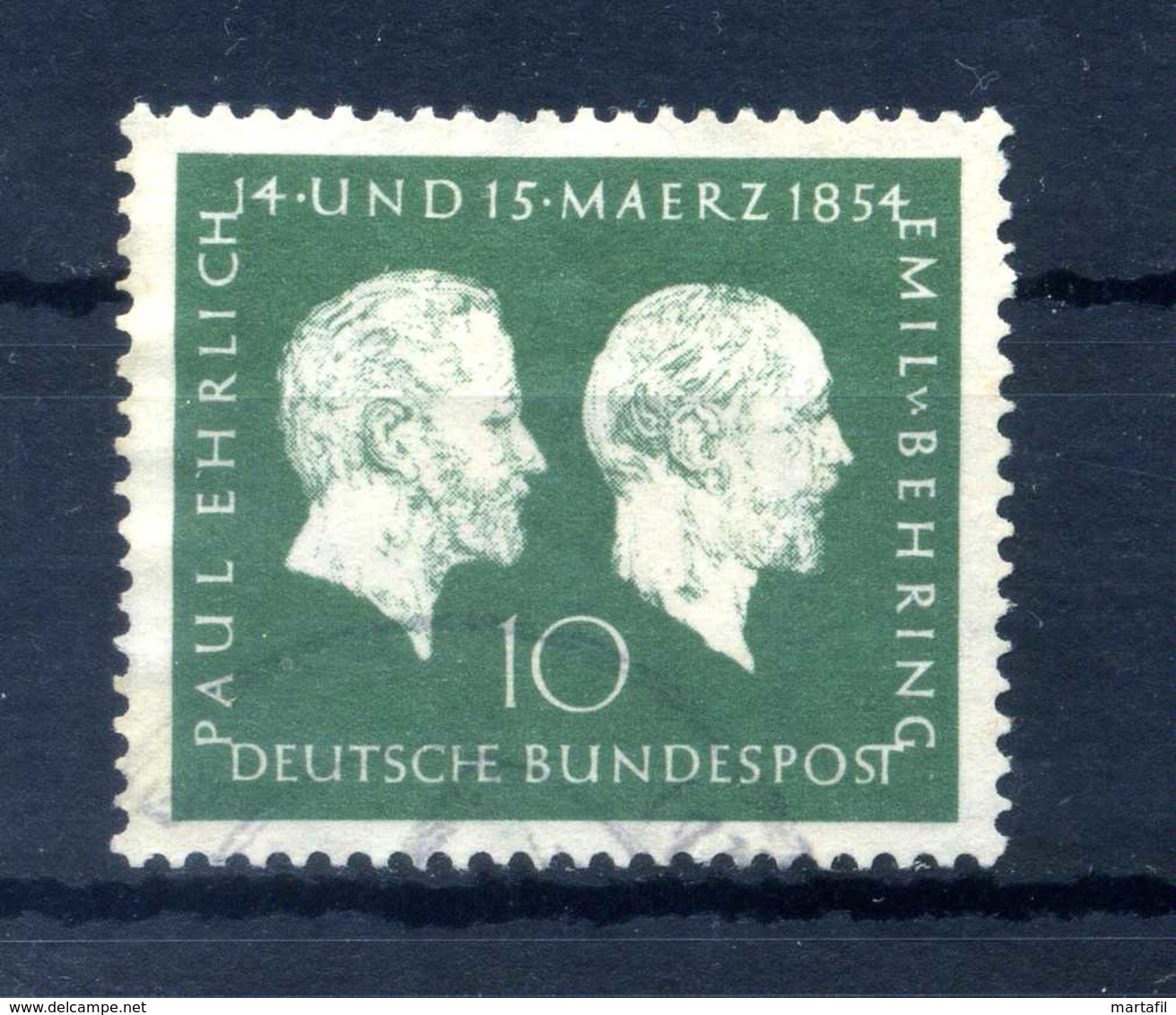 1954 REP. FED. TED. SERIE COMPLETA USATA - Gebraucht