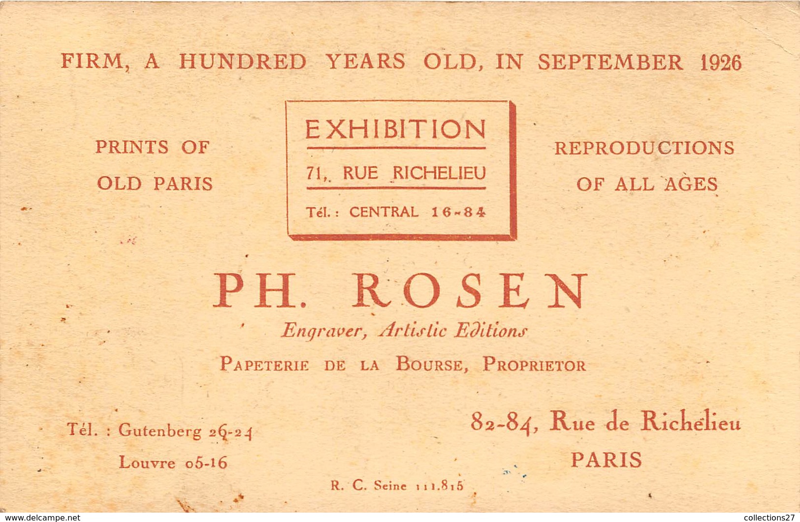 PARIS-75008-SALON DES HUMORISTES 5 MARS AU 1er MAI 1927 - Arrondissement: 08