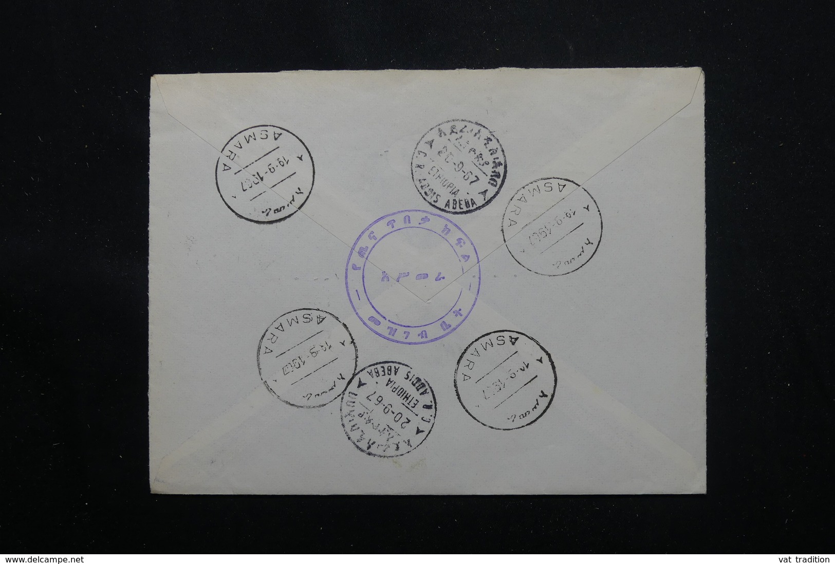 ETHIOPIE - Enveloppe En Recommandé De Asmara En 1967, Affranchissement Plaisant - L 60317 - Ethiopia