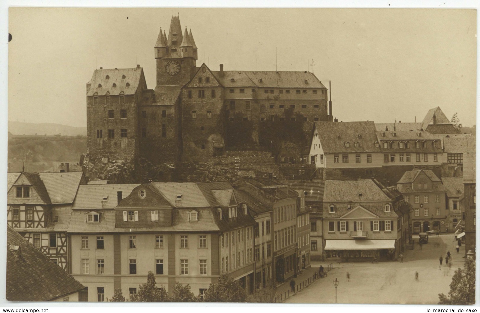 Foto Ansichtskarte DIEZ An Der Lahn Um 1900/1930 - Diez