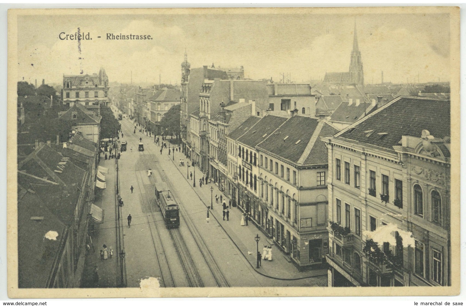 Krefeld Rheinstraße 1913 - Krefeld