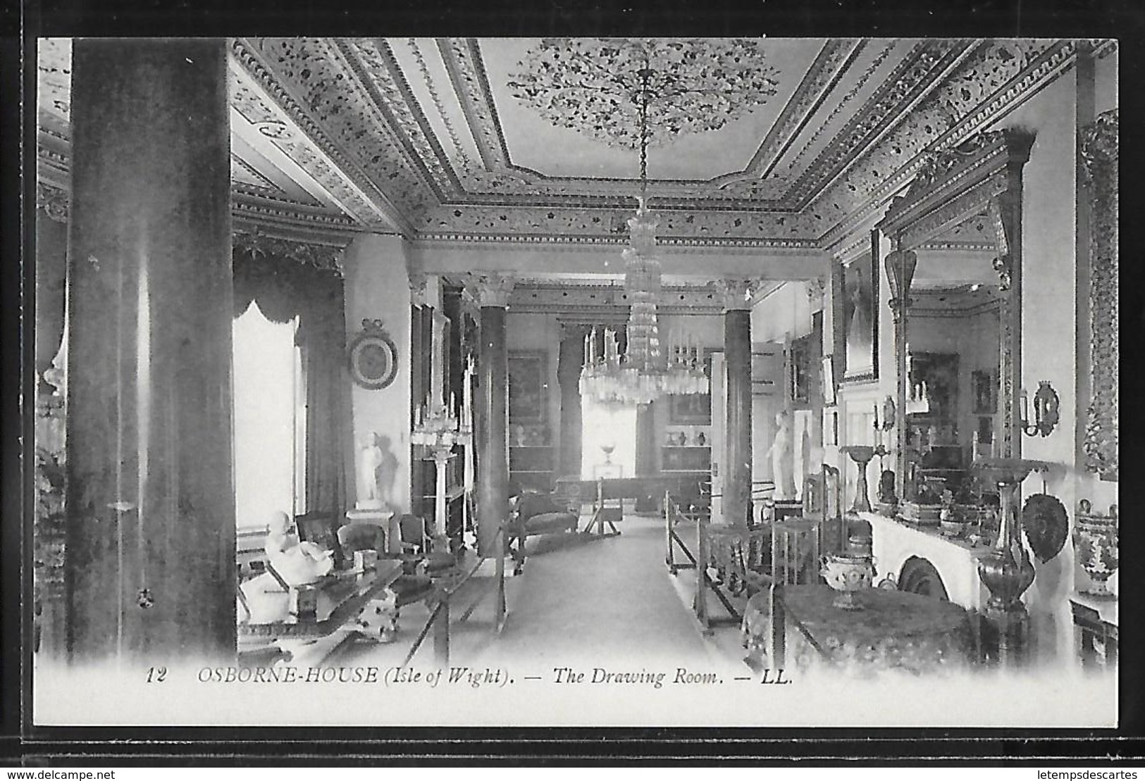 CPA ANGLETERRE - Isle Of Wight, Osborne House - The Drawing Room - Cowes