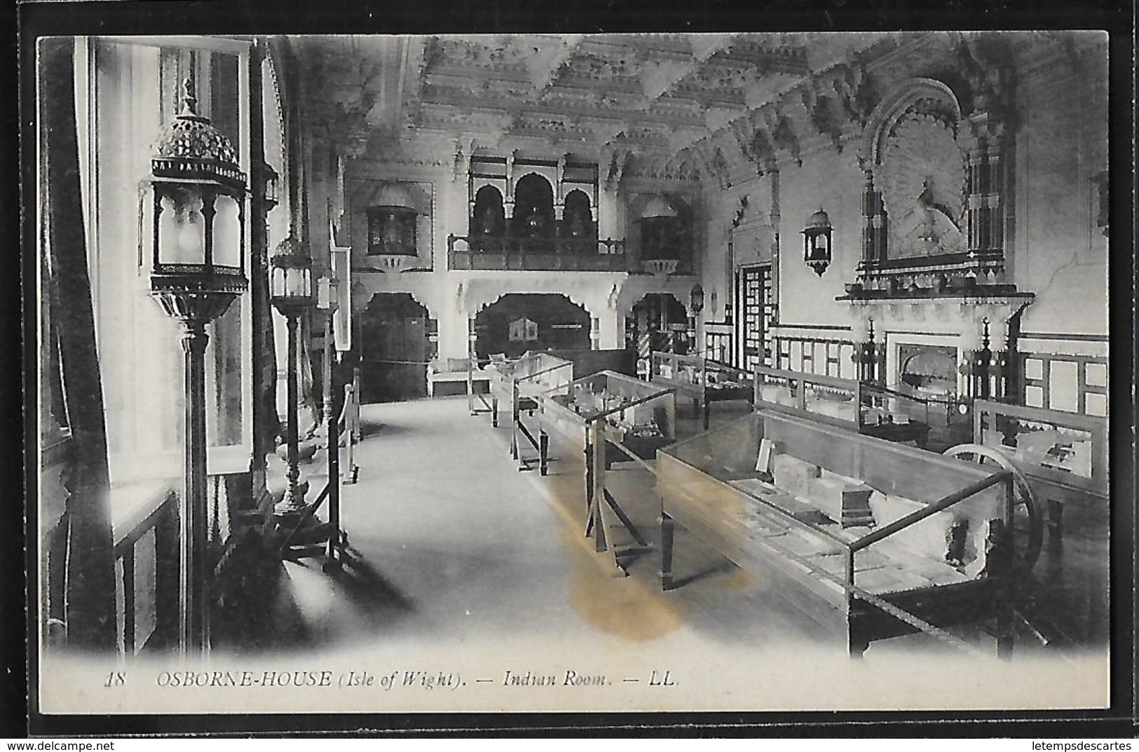 CPA ANGLETERRE - Isle Of Wight, Osborne House - Indian Room - Cowes