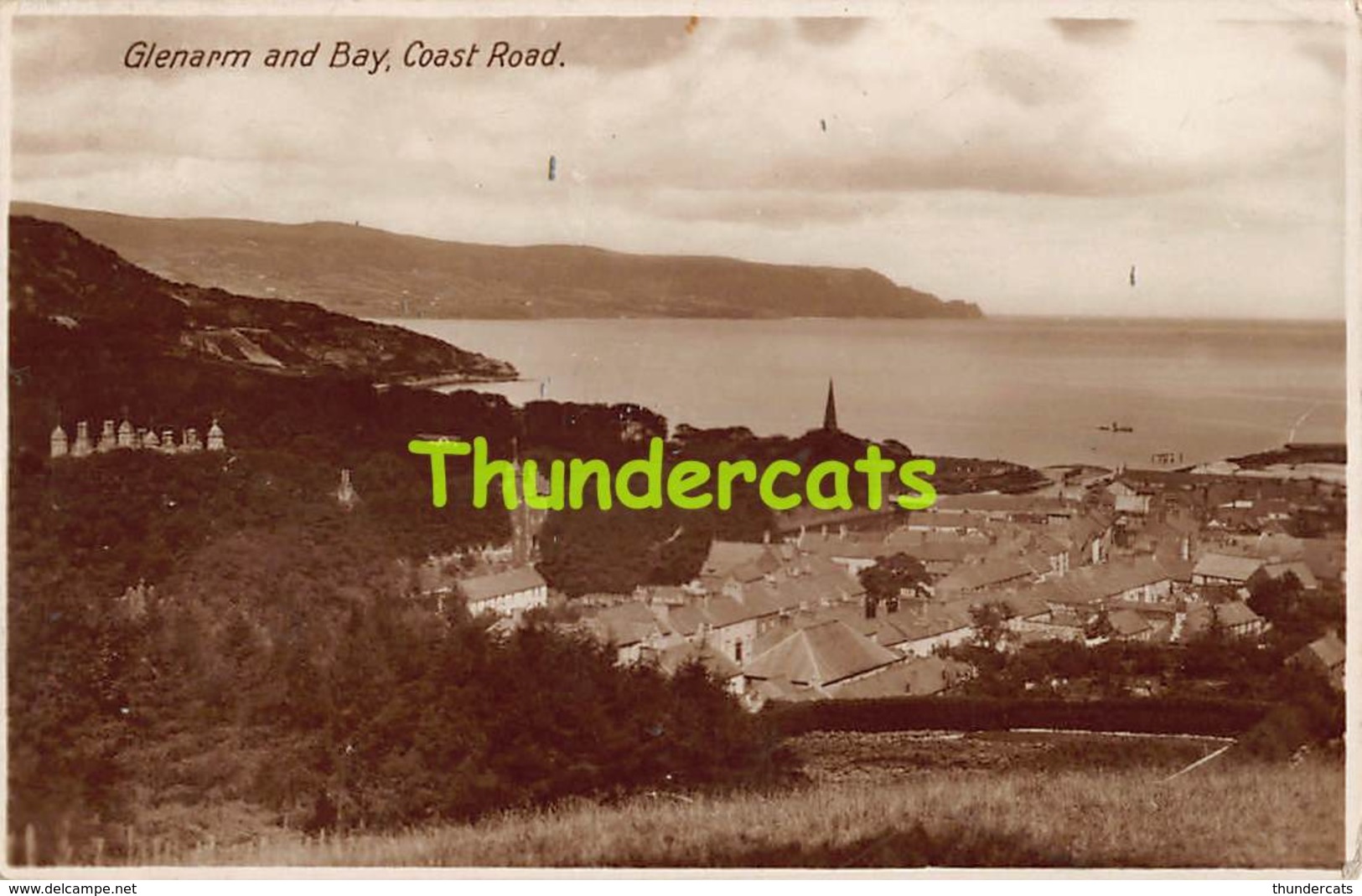 CPA PHOTO RPPC GLENARM AND BAY COAST ROAD - Antrim