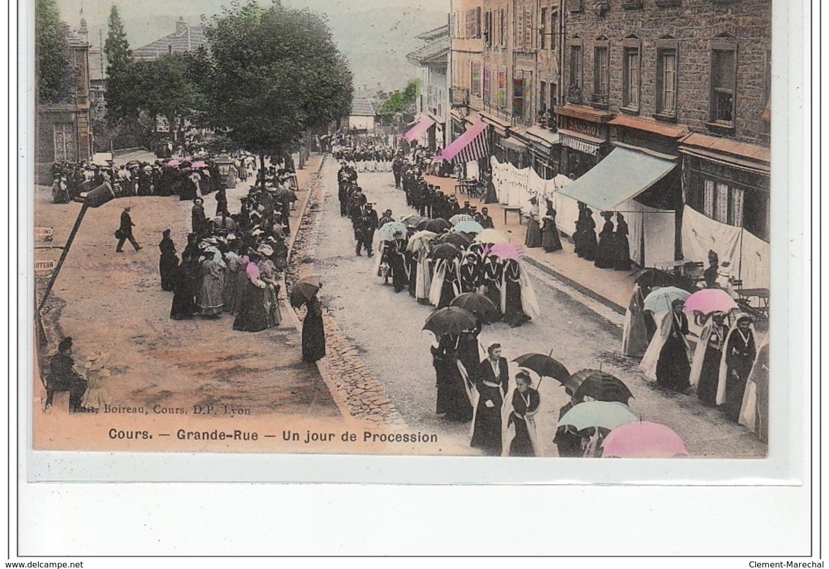 COURS - Grande Rue - Un Jour De Procession - Très Bon état - Other & Unclassified