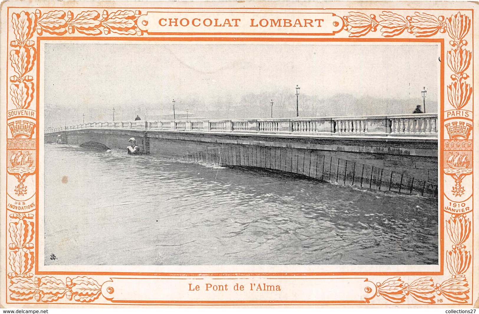 PARIS-75008- LE PONT DE L'ALMA - Arrondissement: 08