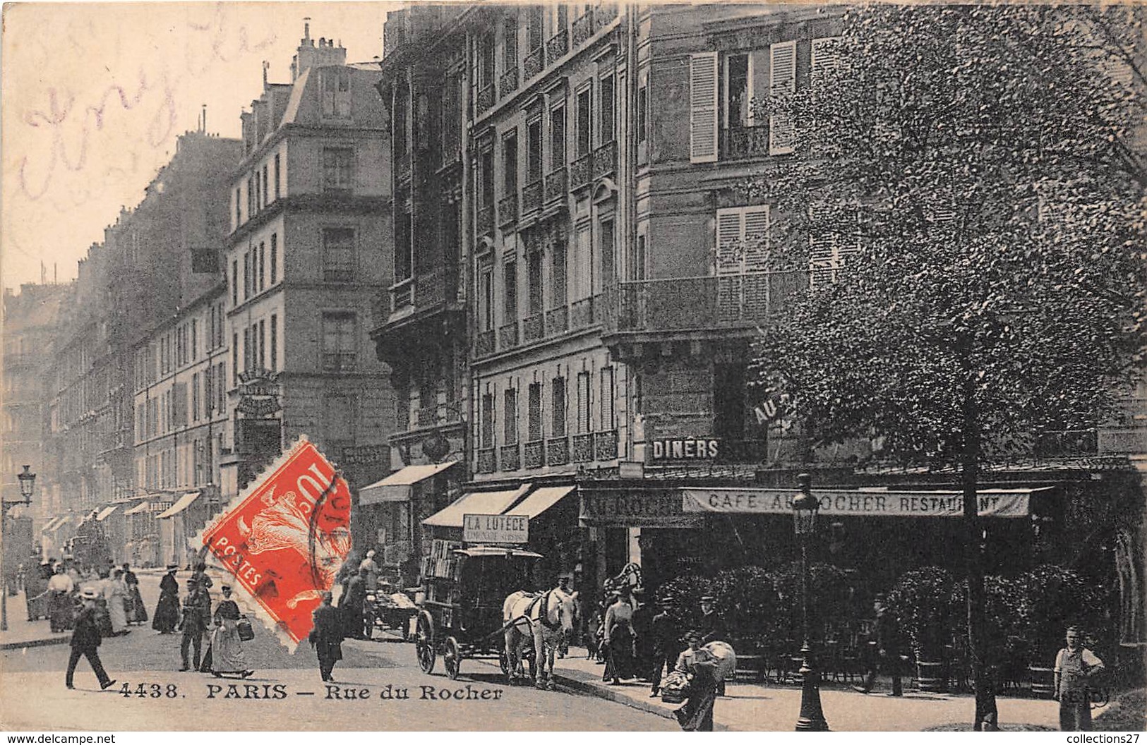 PARIS-75008-RUE DU ROCHER - Arrondissement: 08