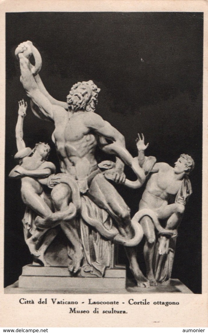 ROME ( Italie ) - Citta Del Vaticano - Laocoonte - Cortile Ottagono - Expositions