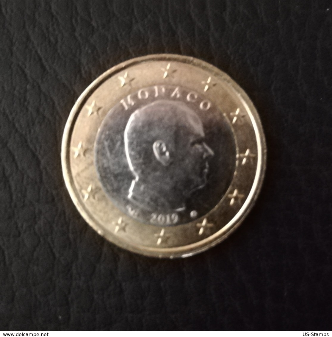 Monaco - Pièce De 1 Euros 2019 Albert II - Monaco