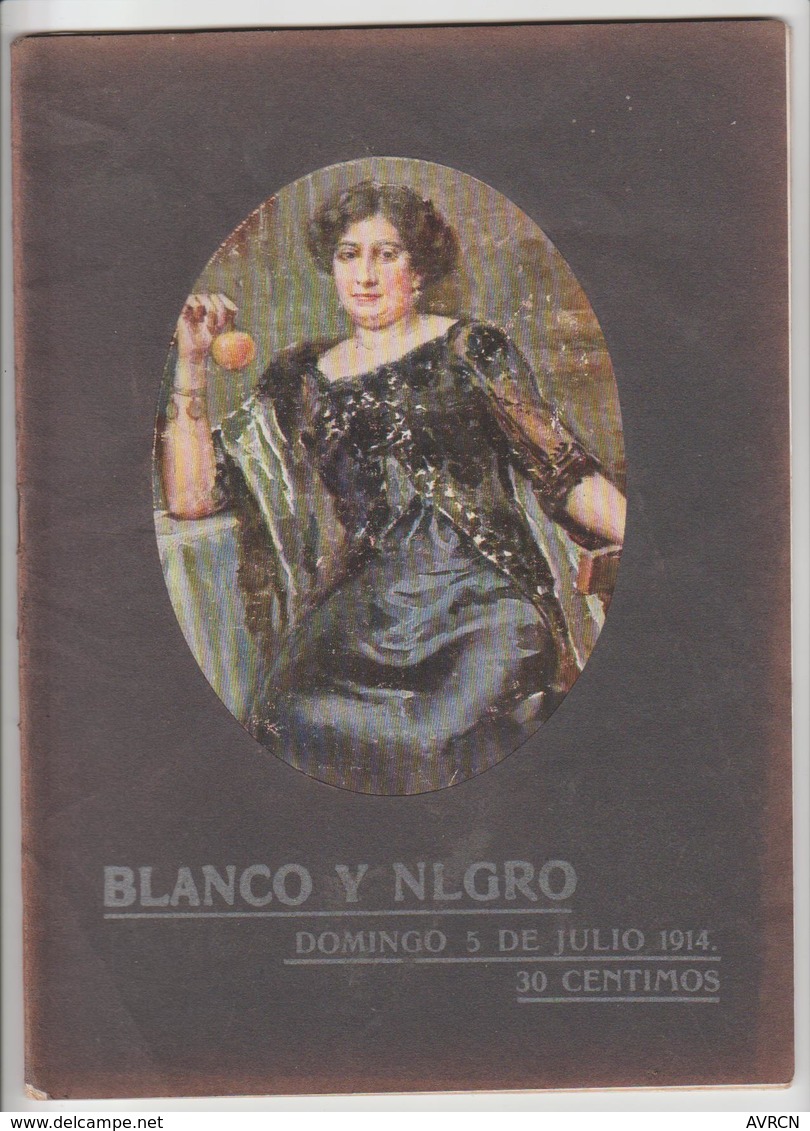 LOT 24 REVUES ESPAGNOLES - BLANCO Y NEGRO - 1914. - Ohne Zuordnung