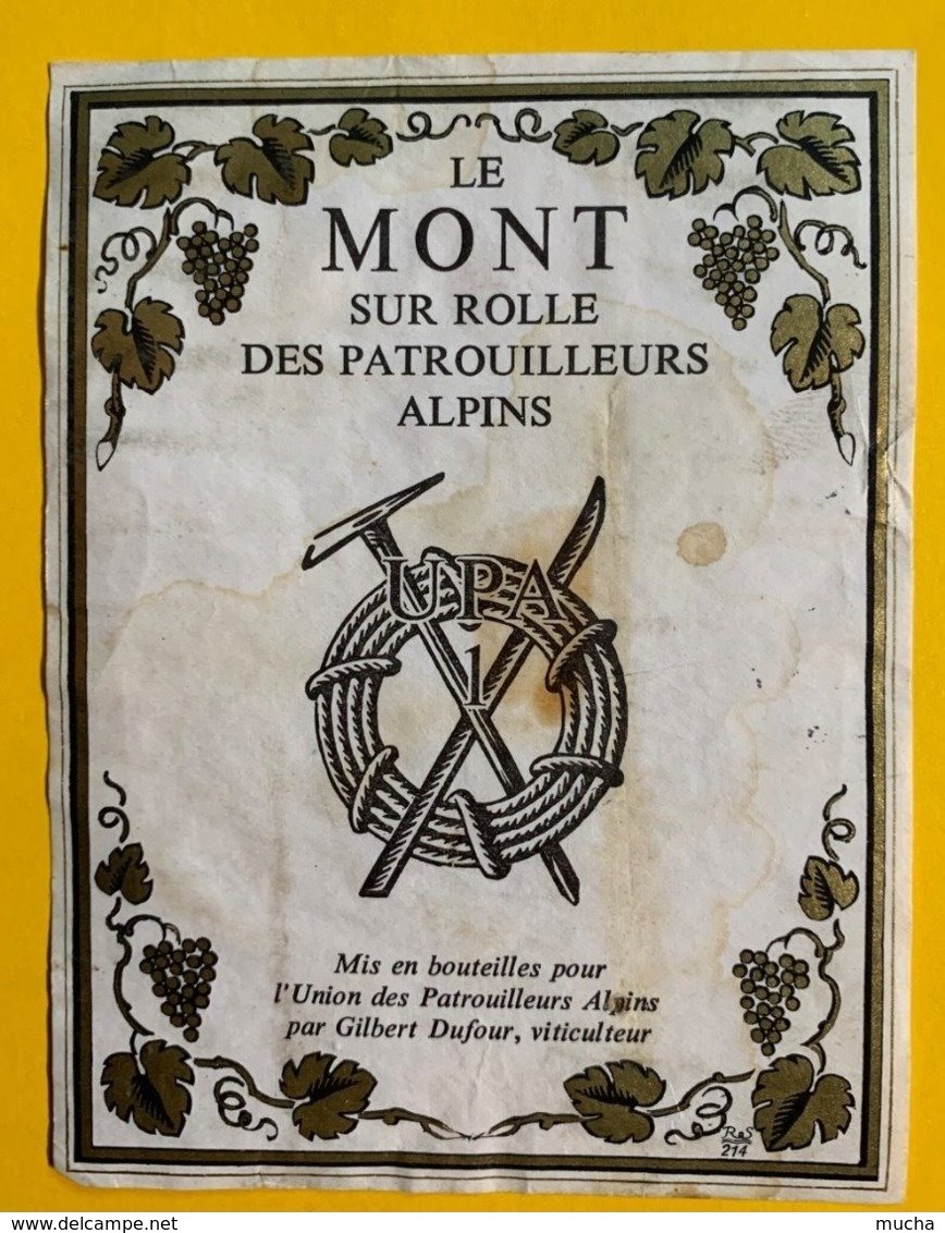 13858 - Le Mont Sur Rolle Des Patrouilleurs Alpins - Montagnes