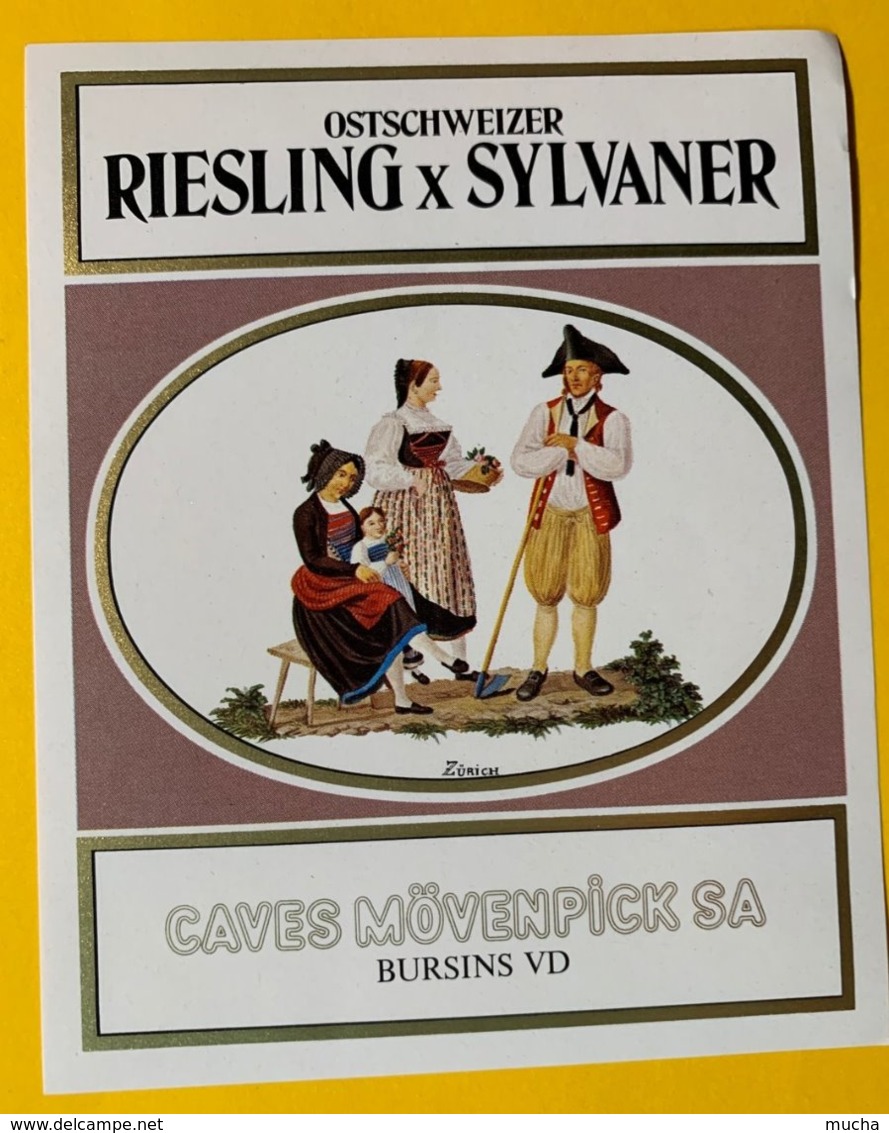 13864 - Ostschweizer Riesling X Sylvaner Costumes De Zürich - Trajes