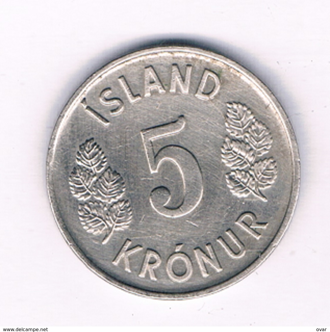 5 KRONA 1974 IJSLAND /3536/ - Island