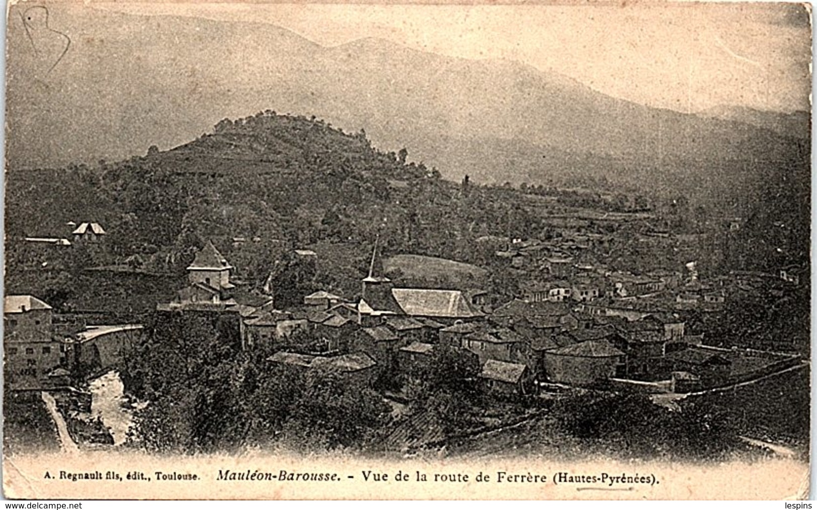 65 - MAULEON BAROUSSE --  Vue De La Route De Férrère - Mauleon Barousse