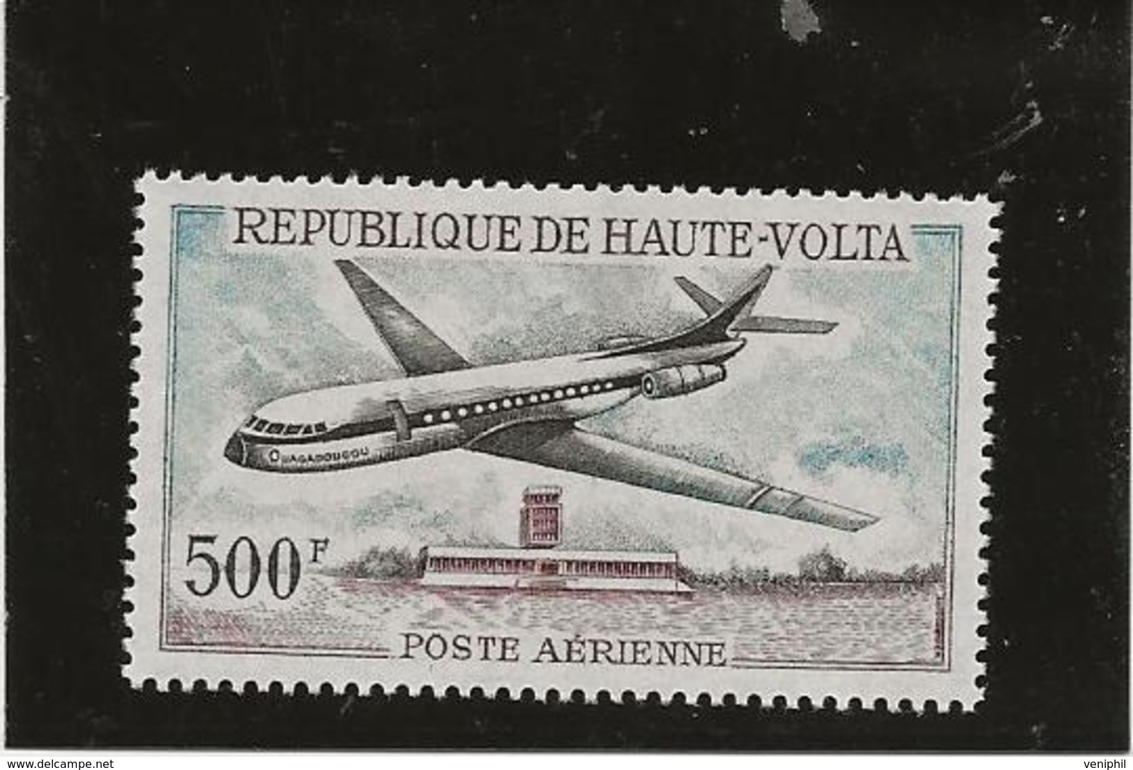 HAUTE - VOLTA -POSTE AERIENNE  N° 47-NEUF INFIME CHARNIERE - ANNEE 1968 - Ongebruikt