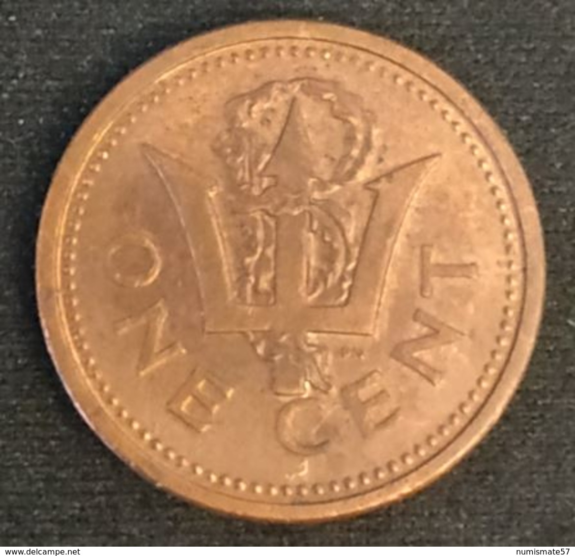 BARBADE - BARBADOS - 1 CENT 1989 - KM 10 - Barbados (Barbuda)