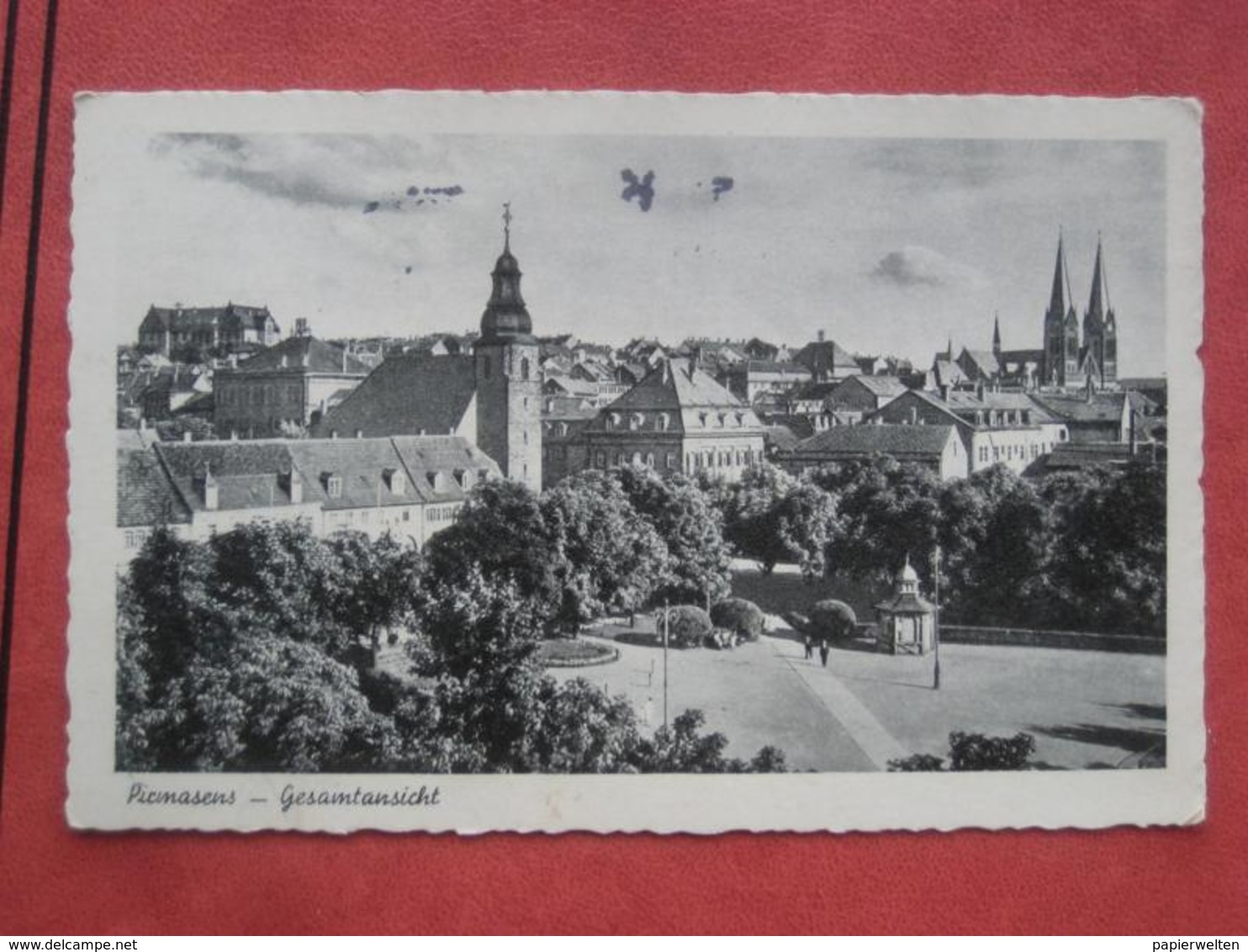 Pirmasens - Panorama / Feldpost 1942 - Pirmasens