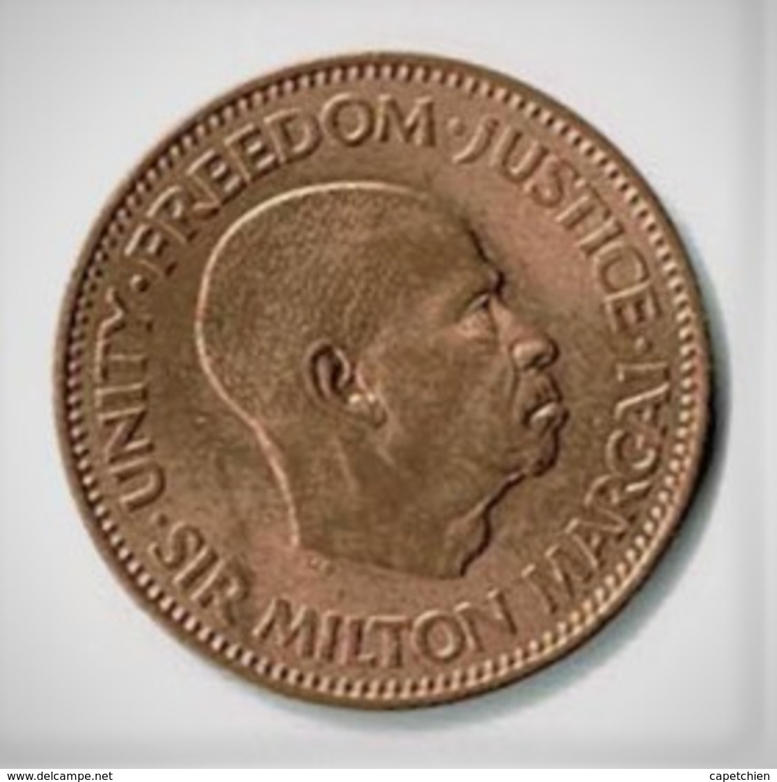 SIERRA LEONE / HALF CENT / 1964 - Sierra Leone