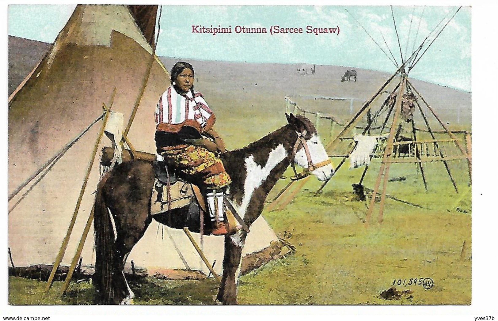 Kitsipimi Otunna (Sarcee Squaw) - Indianer