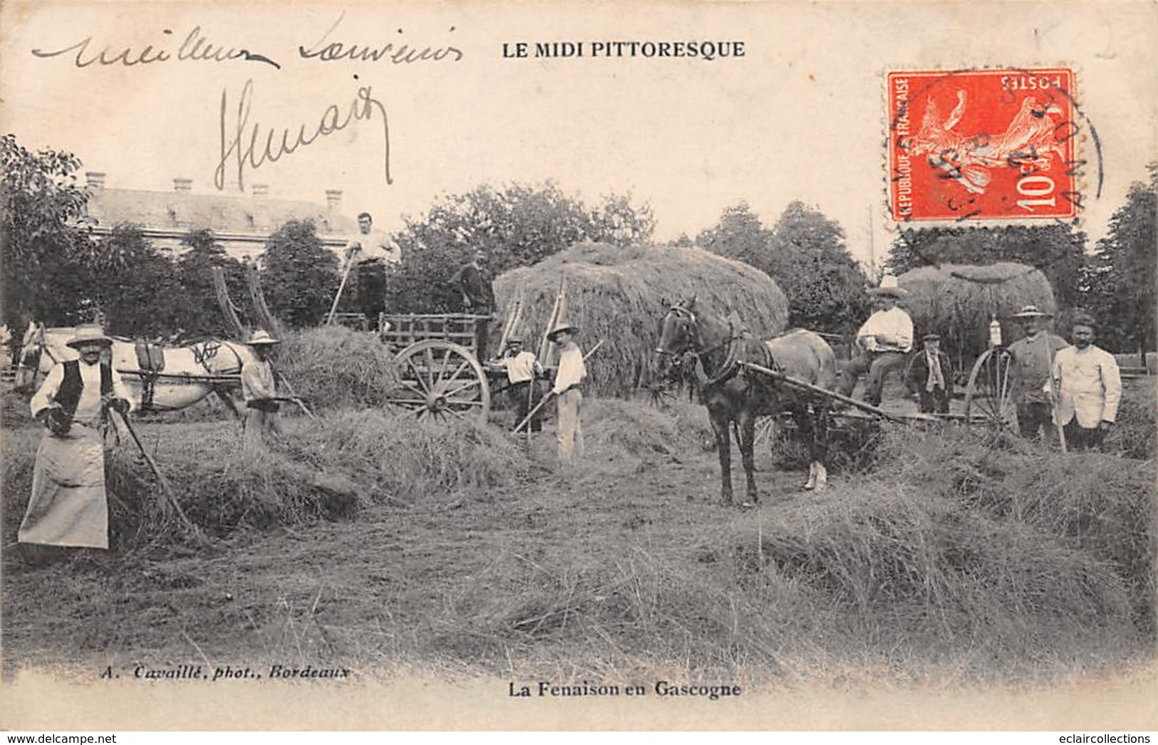 Le Midi Pittoresque          32              La Fenaison En Gascogne        (Voir Scan) - Other & Unclassified
