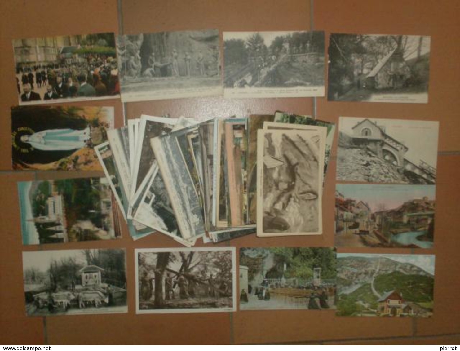 CAB605  Lot De 136  CPA : Dep.65 LOURDES - 100 - 499 Postcards